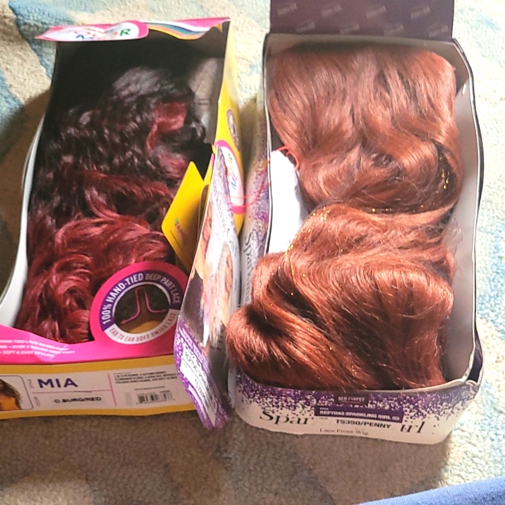 Janet Color Me 6" Deep Part Lace Wig and Mane Concept Sparkling Girl lace front.